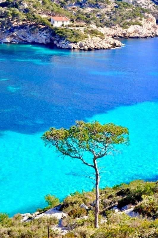 Mon Petit Paradis, Cassis Centre Apt 90 M2, 200 M Mer, Terr Plein Sud, Clim Park Prive Kültér fotó
