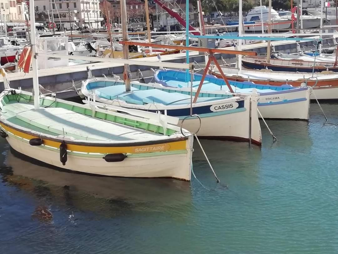 Mon Petit Paradis, Cassis Centre Apt 90 M2, 200 M Mer, Terr Plein Sud, Clim Park Prive Kültér fotó