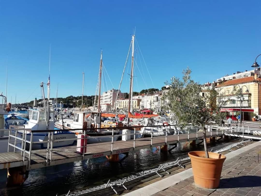 Mon Petit Paradis, Cassis Centre Apt 90 M2, 200 M Mer, Terr Plein Sud, Clim Park Prive Kültér fotó
