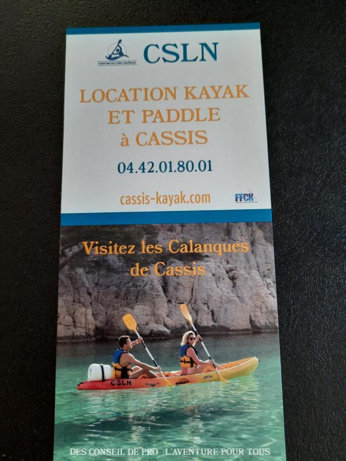 Mon Petit Paradis, Cassis Centre Apt 90 M2, 200 M Mer, Terr Plein Sud, Clim Park Prive Kültér fotó